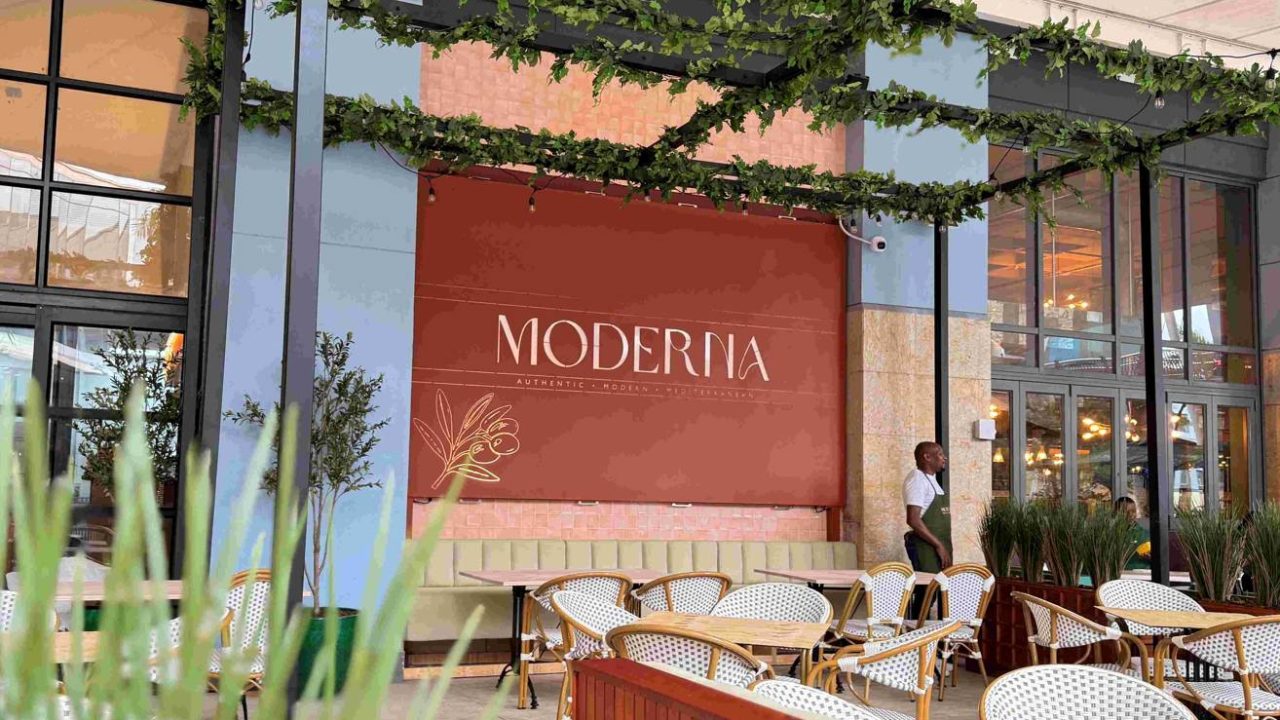 Authentic. Modern. Mediterranean. Moderna Cafe