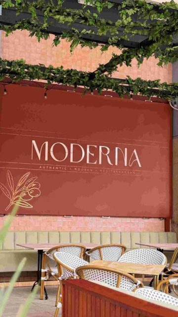 Authentic. Modern. Mediterranean. Moderna Cafe