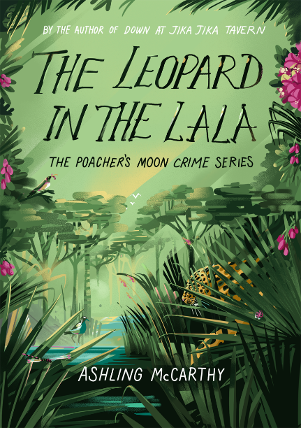 Ashling McCarthy author of Leopard in the Lala – The Poacher’s Moon Crime Series